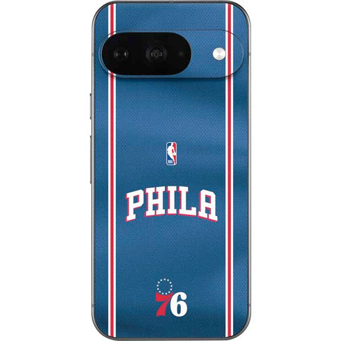 NBA Philadelphia 76ers Jersey Google Pixel 9 Skin